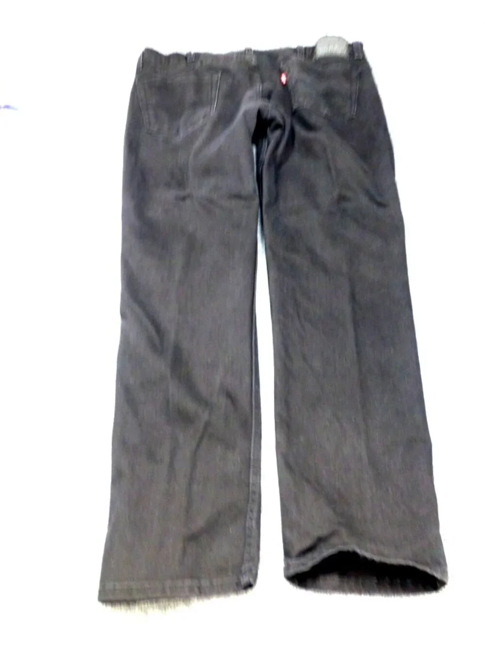 Levis 5 Pocket Mens‎ Black Jeans Straight-Leg Water
